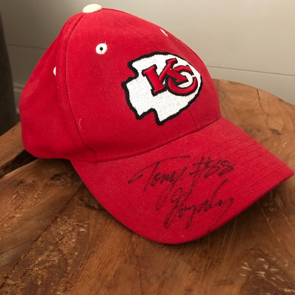 Logo Athletic NFL Kansas City Chiefs hat with Tony Gonzales Signature #88